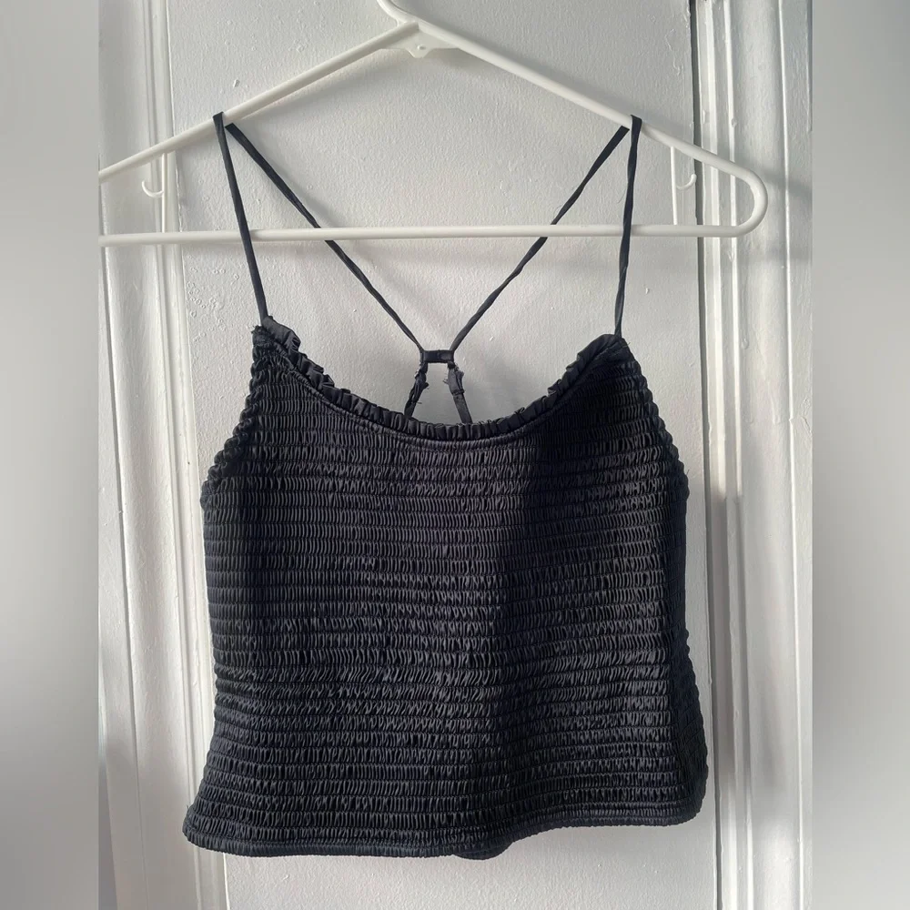 Free People Black Tank top - Picture 1 of 4